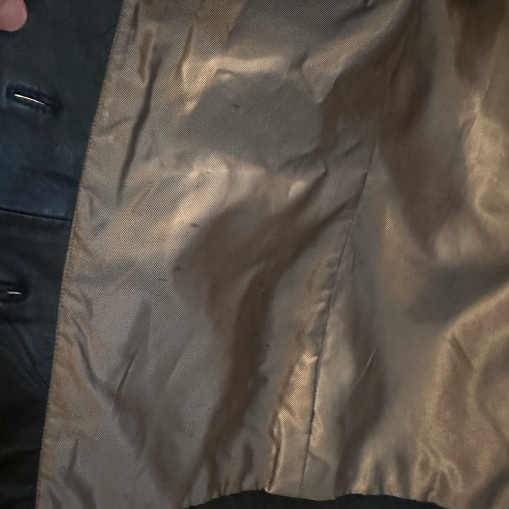 Wilsons Leather Women's Black Button-Up Jacket - Picture 8 of 8